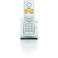 Los mejores  - Gigaset A120 - Teléfono Inalámbrico- Agenda de 50 Contactos- Pantalla Iluminada- Color Blanco